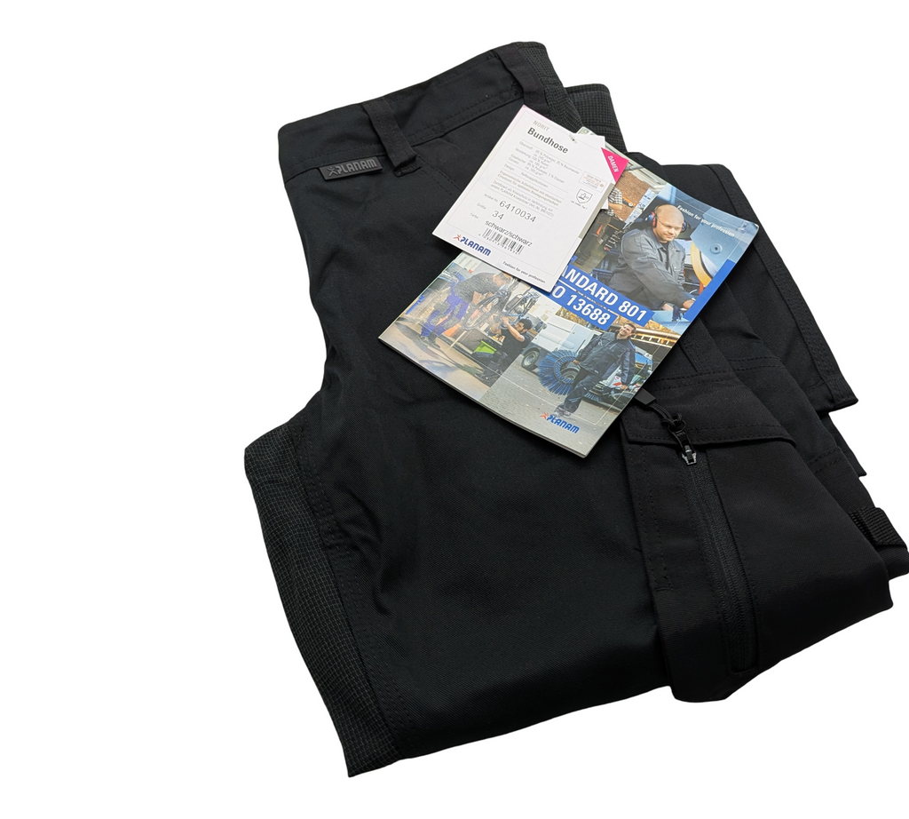 Planam Norit 6410034 Bundhose Damen Arbeitshose Gr. 34 Schwarz