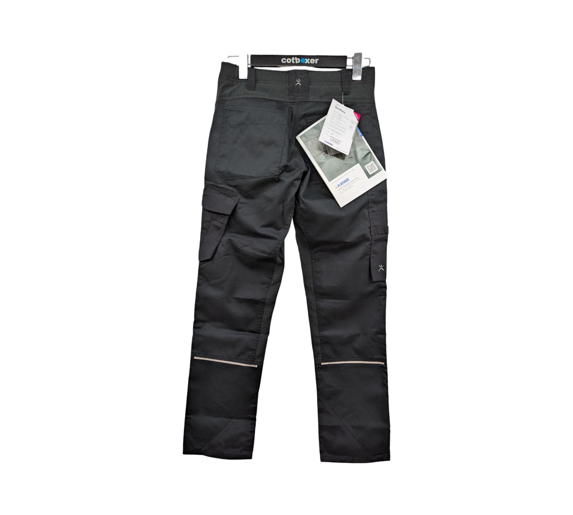 Planam Norit 6410034 Bundhose Damen Arbeitshose Gr. 34 Schwarz
