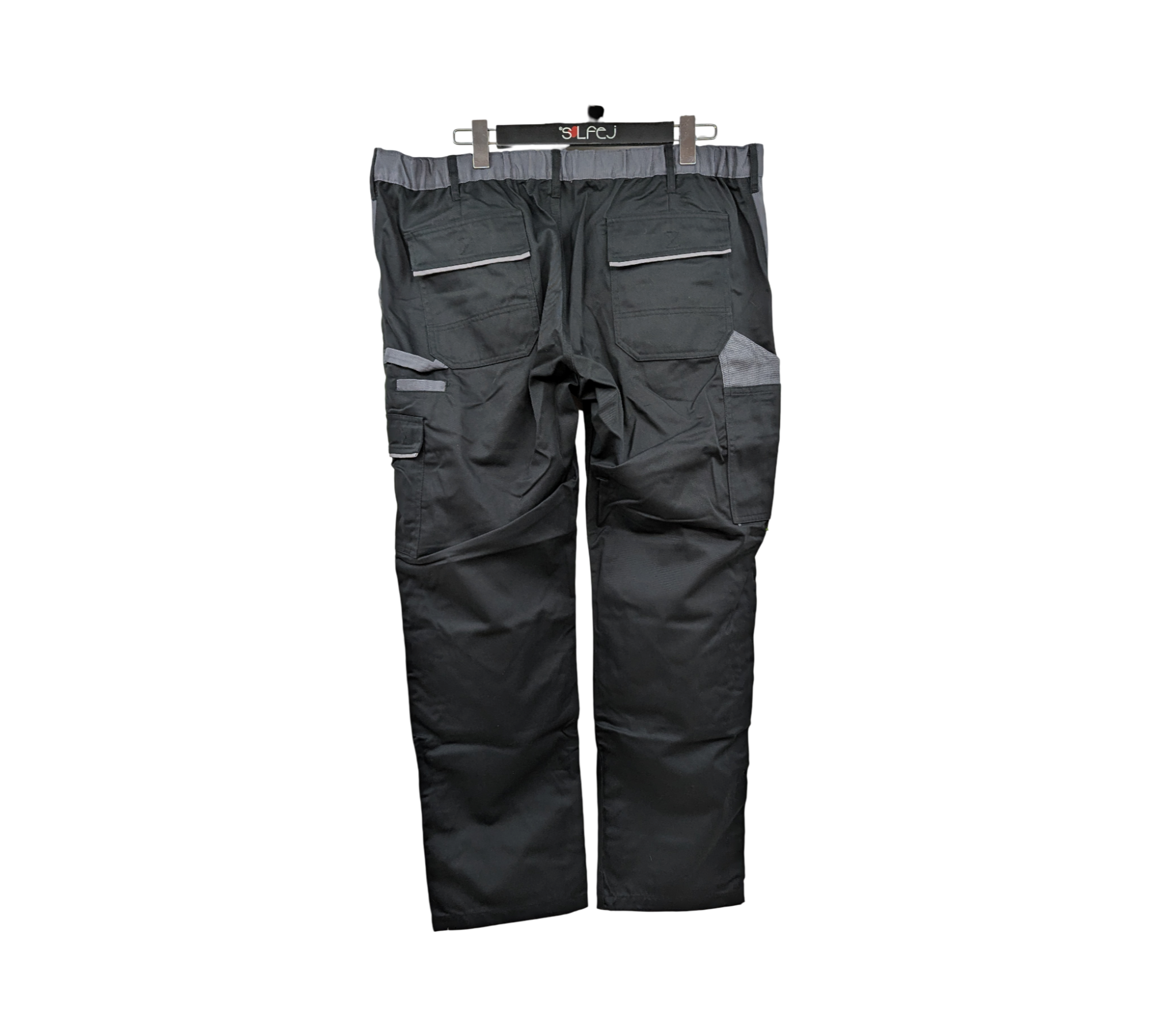 Planam 2718 Highline Damen Hose Arbeitshose Gr. 50 Schwarz-Schiefer-Zink