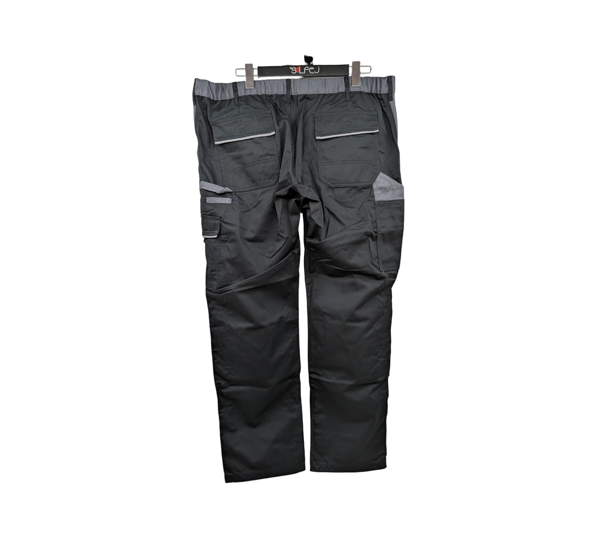 Planam 2718 Highline Damen Hose Arbeitshose Gr. 50 Schwarz-Schiefer-Zink