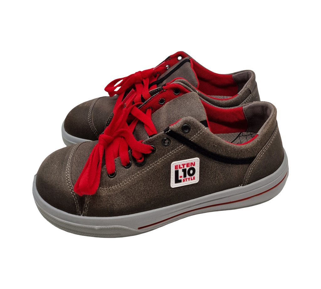 ELTEN VINTAGE Low ESD S3 Sicherheitsschuhe Herren Gr. 43 Grau