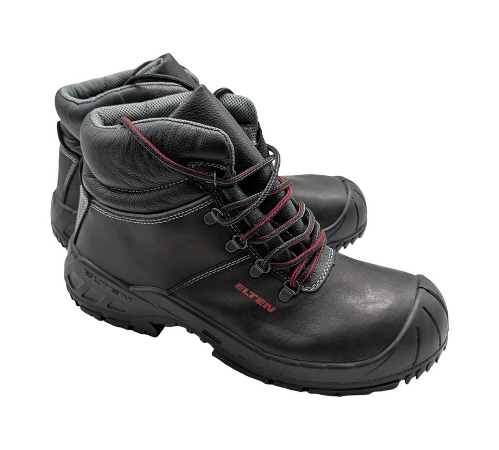 ELTEN RENZO Mid ESD S3 Sicherheitsschuhe Unisex Gr. 45 Schwarz