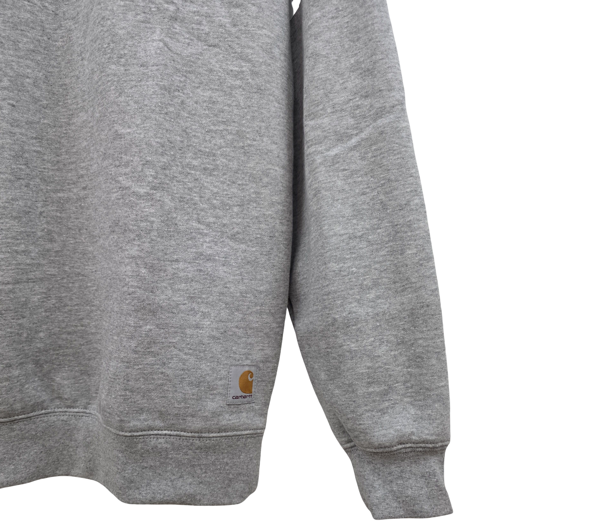 Carhartt Pullover Rundhalsausschnitt Herren Gr. S Grau Heather