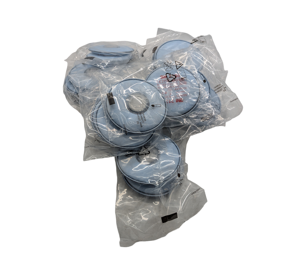 3M 2138 P3R Partikelfilter Aktivkohle 2 Stück 10 Paar Blau