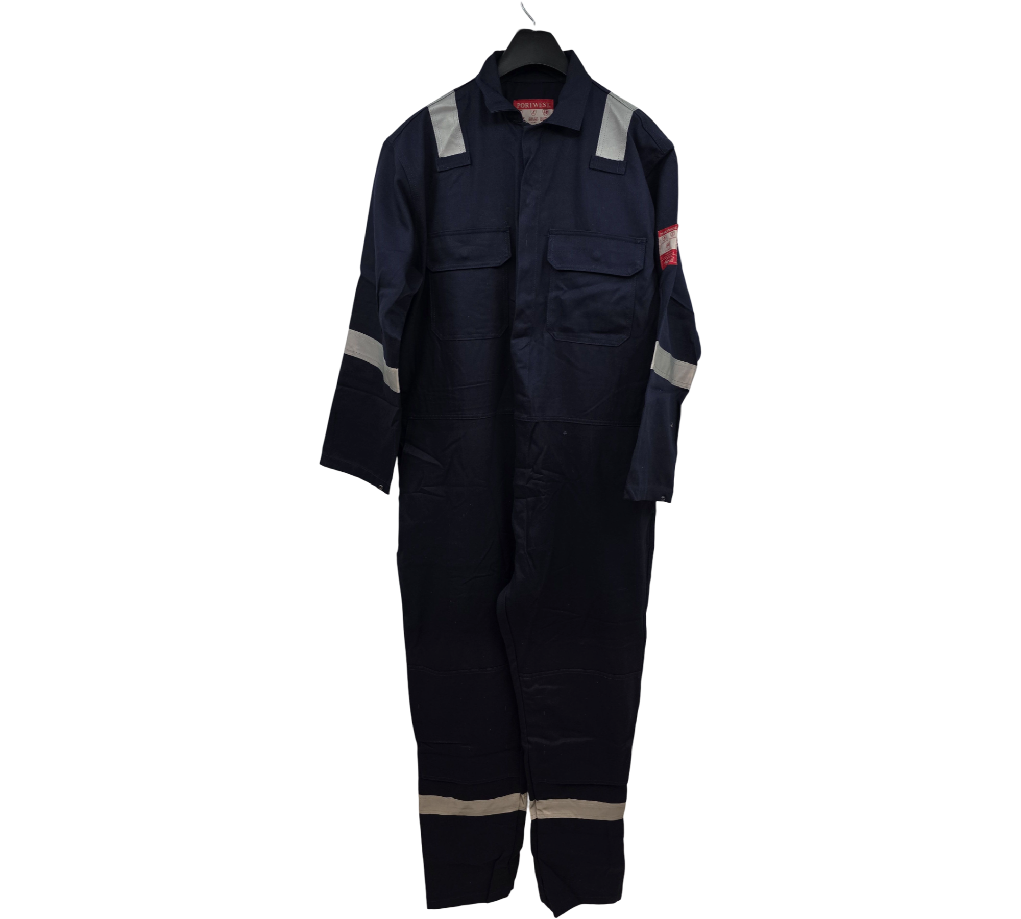 Portwest BIZ5 Bizweld Iona FR Overall Herren XL Lang Marineblau