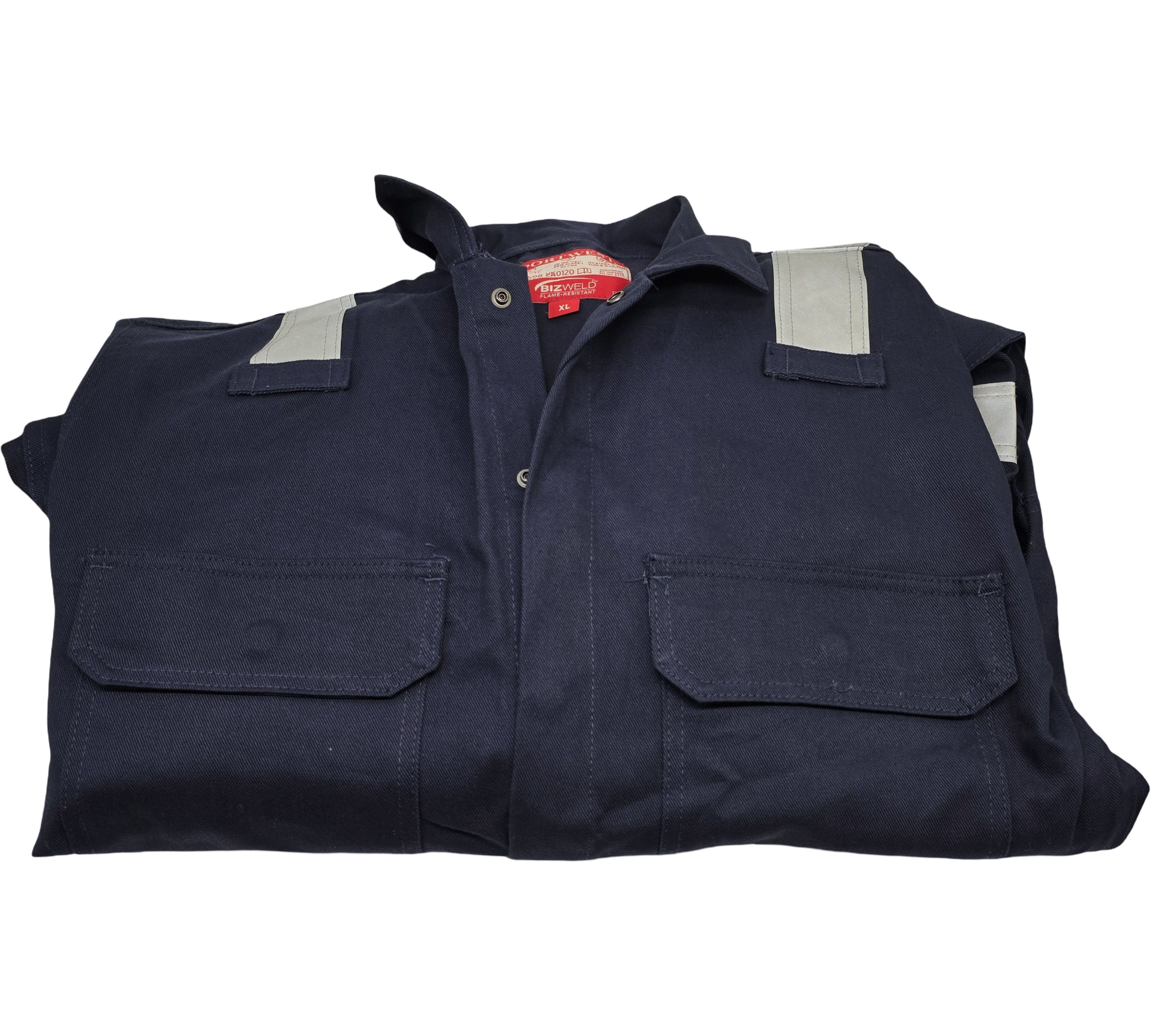 Portwest BIZ5 Bizweld Iona FR Overall Herren XL Lang Marineblau