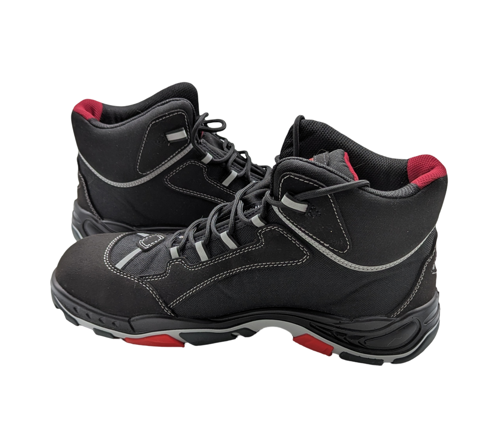 ELTEN SANDER ESD S3 Sicherheitsschuhe Herren Gr. 46 Schwarz-Rot