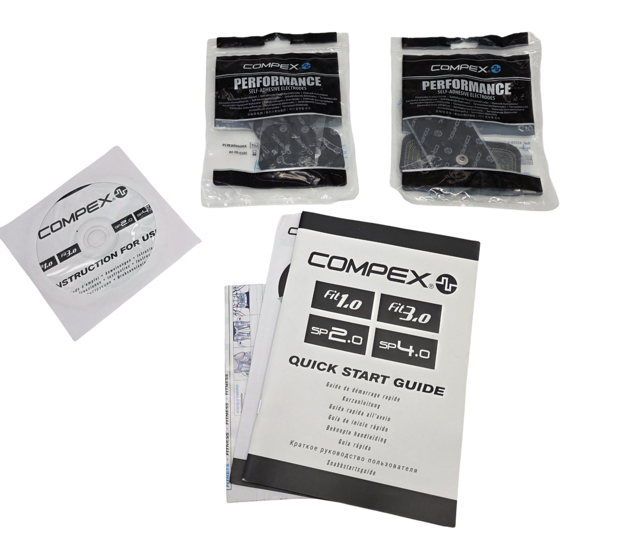 Compex SP 4.0 Muskelstimulator, Schwarz