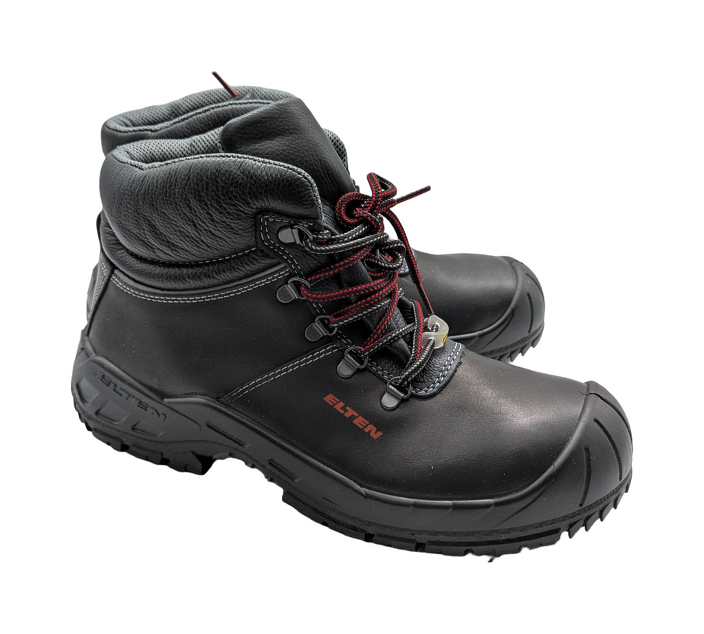 ELTEN RENZO Mid ESD S3 Sicherheitsschuhe mit Stahlkappe, Größe 44