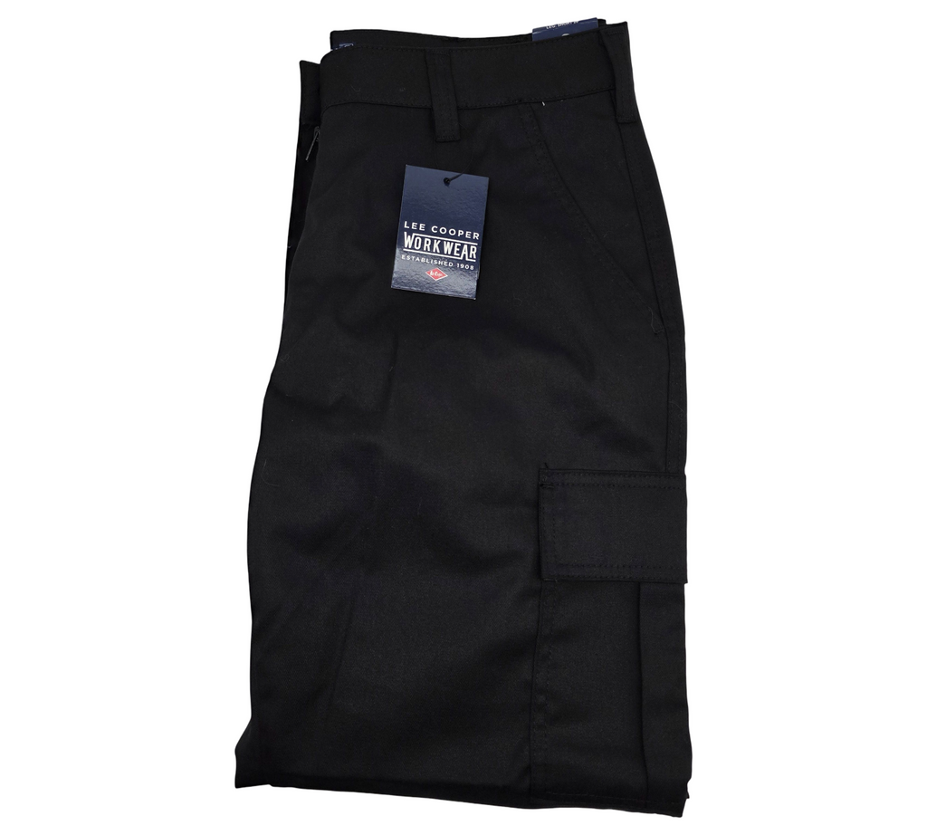 Lee Cooper Cargo Arbeitshose Damen Regular Fit Gr. 40 L28 Schwarz