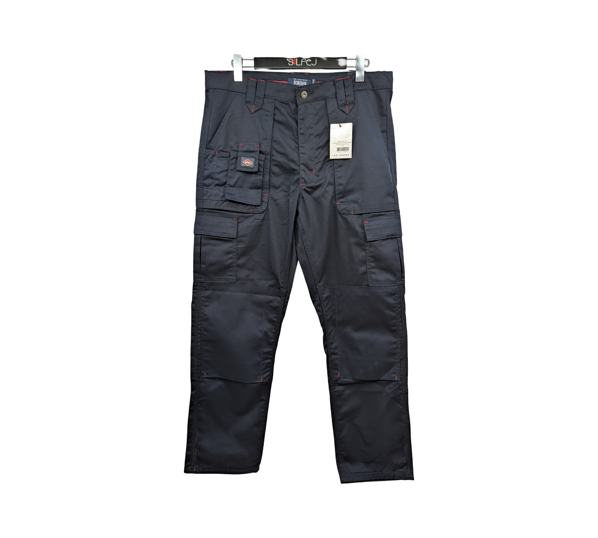 Lee Cooper LCPNT206 Herren Arbeits-Cargohose W36 L33 Blau