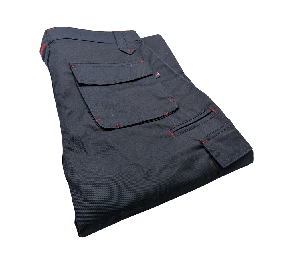 Lee Cooper LCPNT206 Herren Arbeits-Cargohose W36 L33 Blau