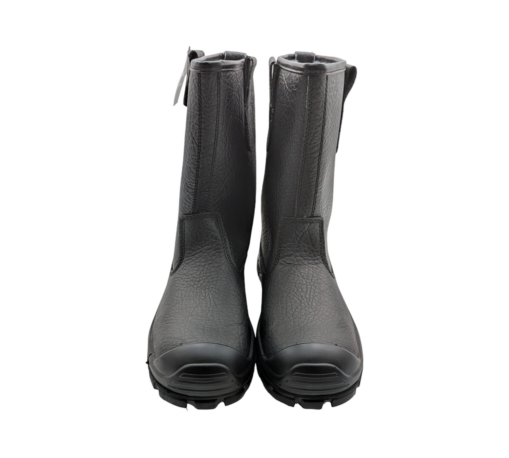Blackrock S1-P SRC Sicherheitsstiefel aus Leder mit Stahlkappe, Größe 44, Schwarz