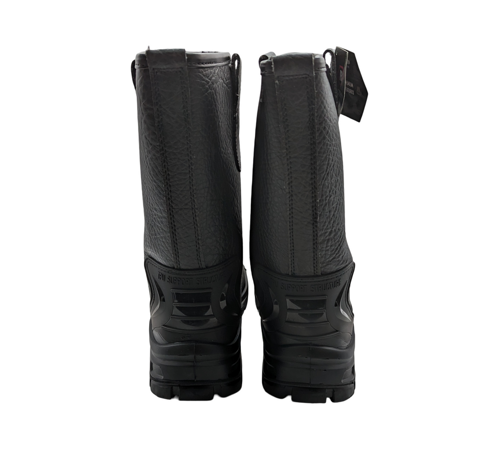 Blackrock S1-P SRC Sicherheitsstiefel aus Leder mit Stahlkappe, Größe 44, Schwarz