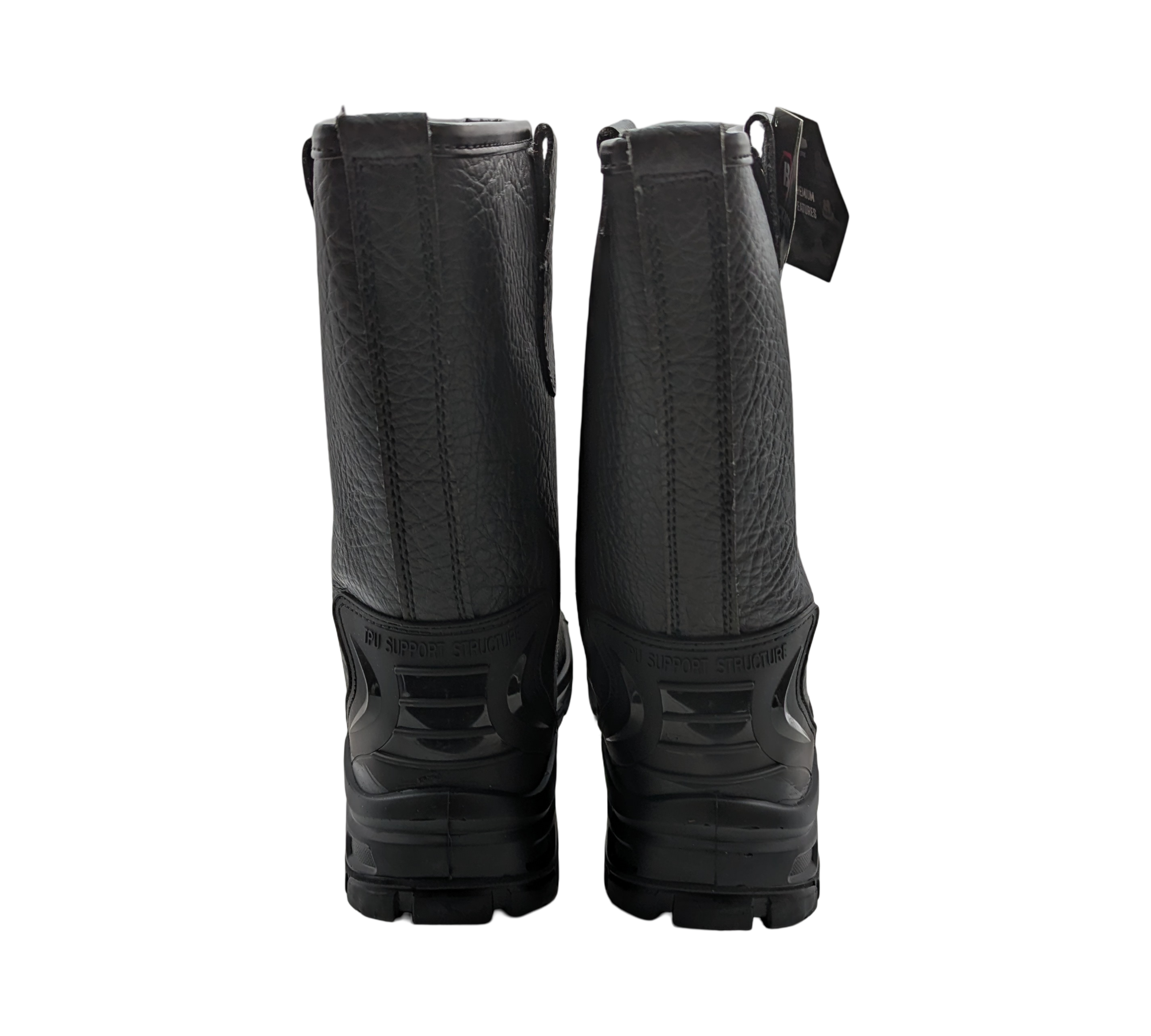 Blackrock S1-P SRC Sicherheitsstiefel aus Leder mit Stahlkappe, Größe 44, Schwarz