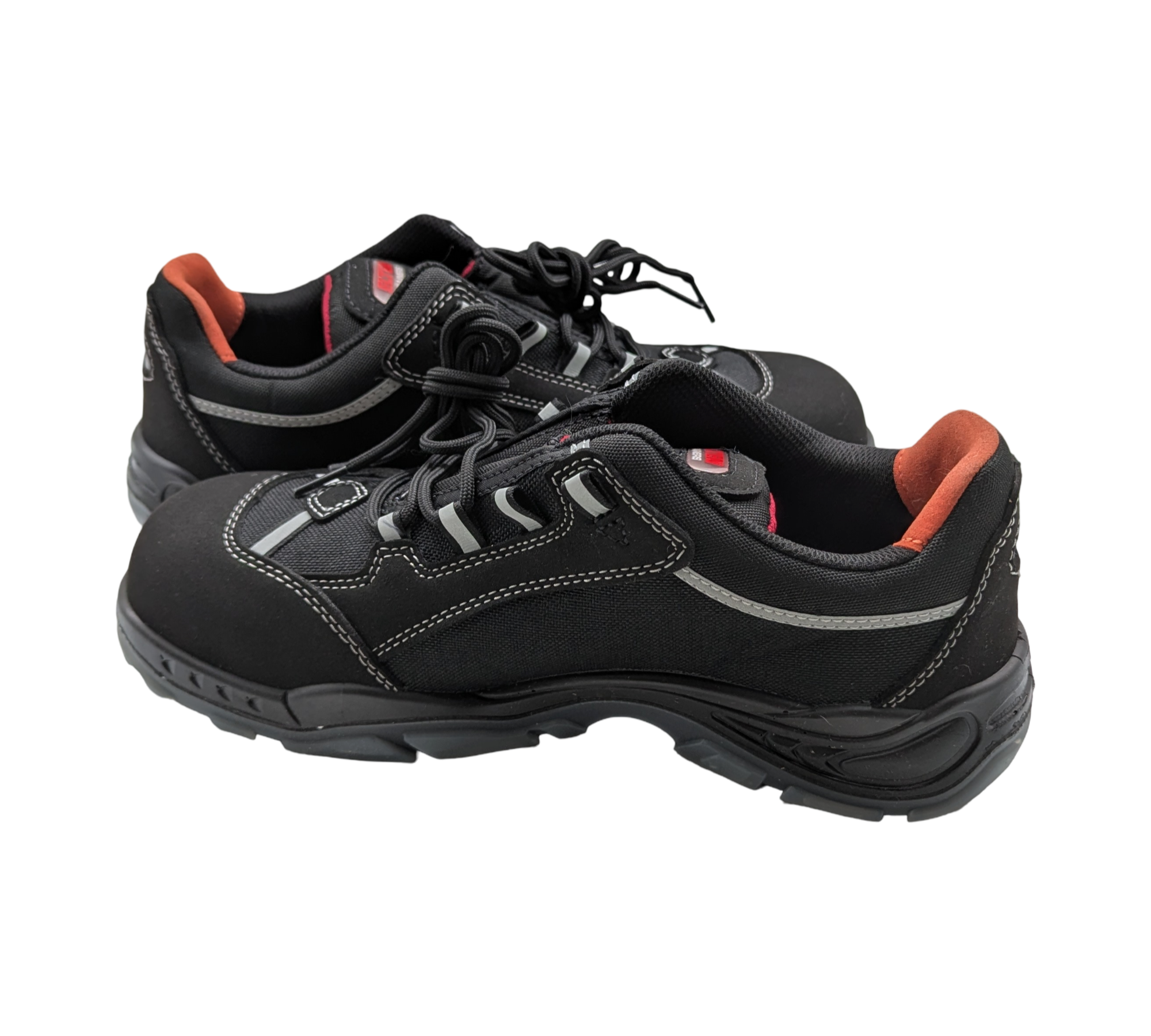 ELTEN SENEX ESD S2 Sicherheitsschuhe Herren Gr. 43 Schwarz Rot