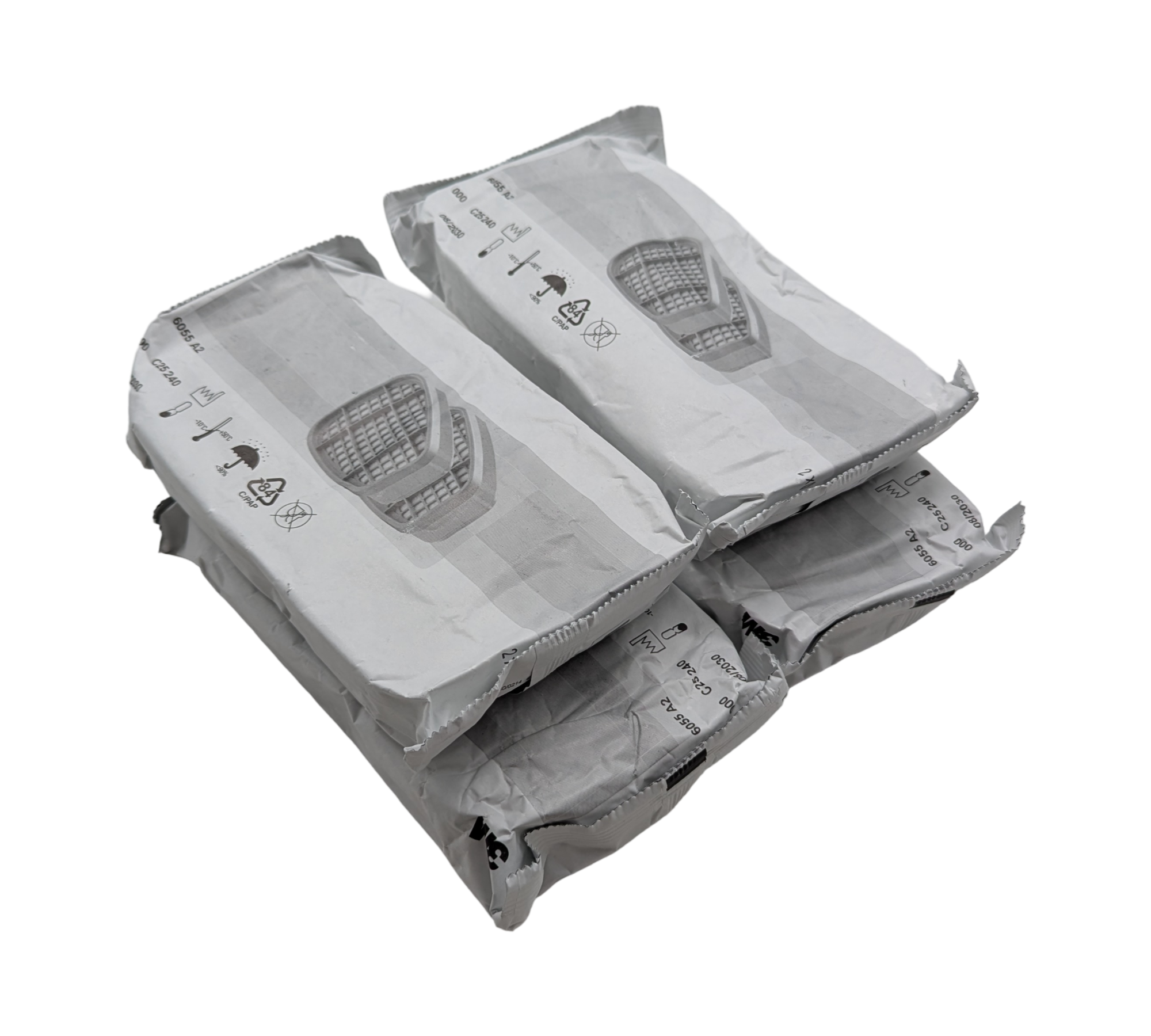 3M 70071617933 Gas- und Kombifilter A2 Partikelfilter 8 Stück