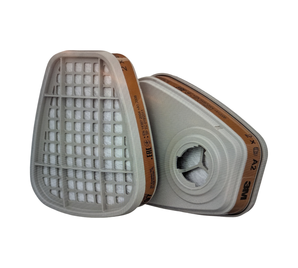3M 70071617933 Gas- und Kombifilter A2 Partikelfilter 8 Stück