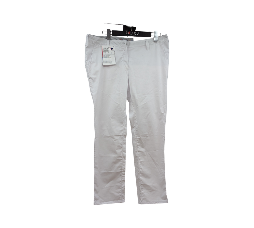 BP 1734-686-21-46N Chino Damen Stretchhose Gr. 46N Weiß