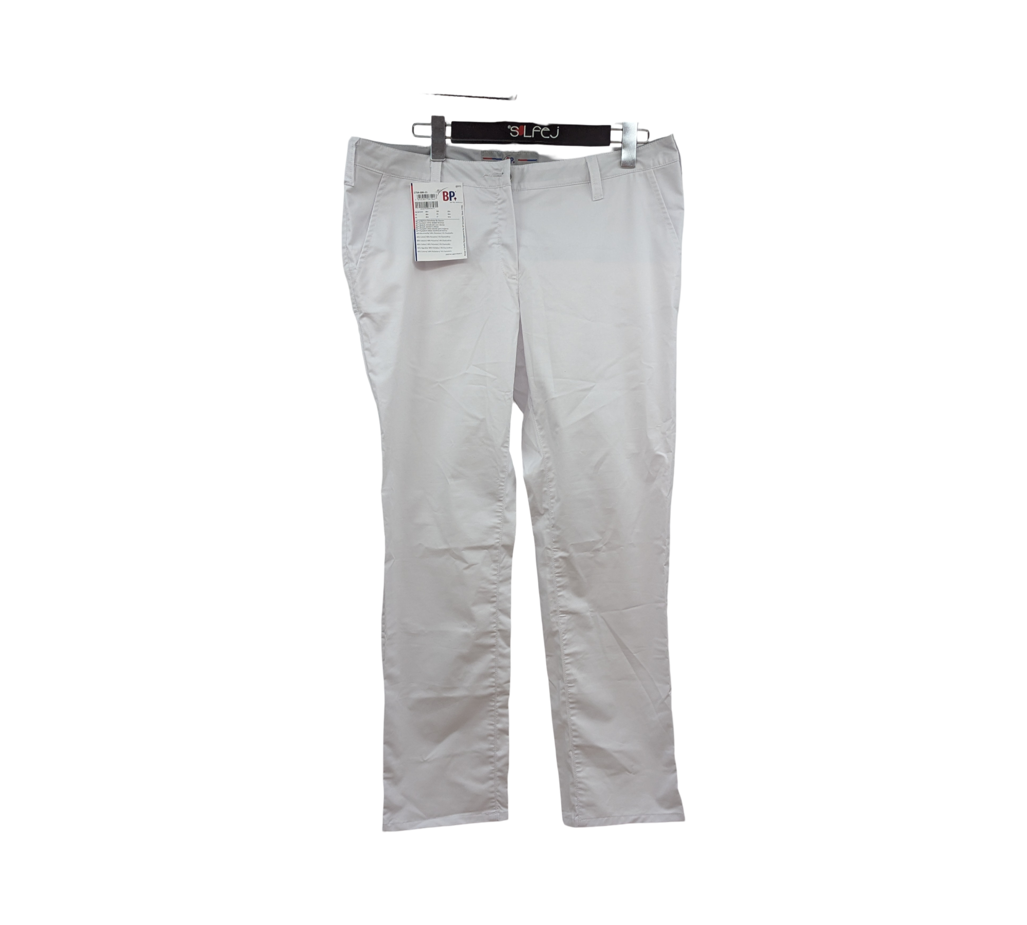BP 1734-686-21-46N Chino Damen Stretchhose Gr. 46N Weiß
