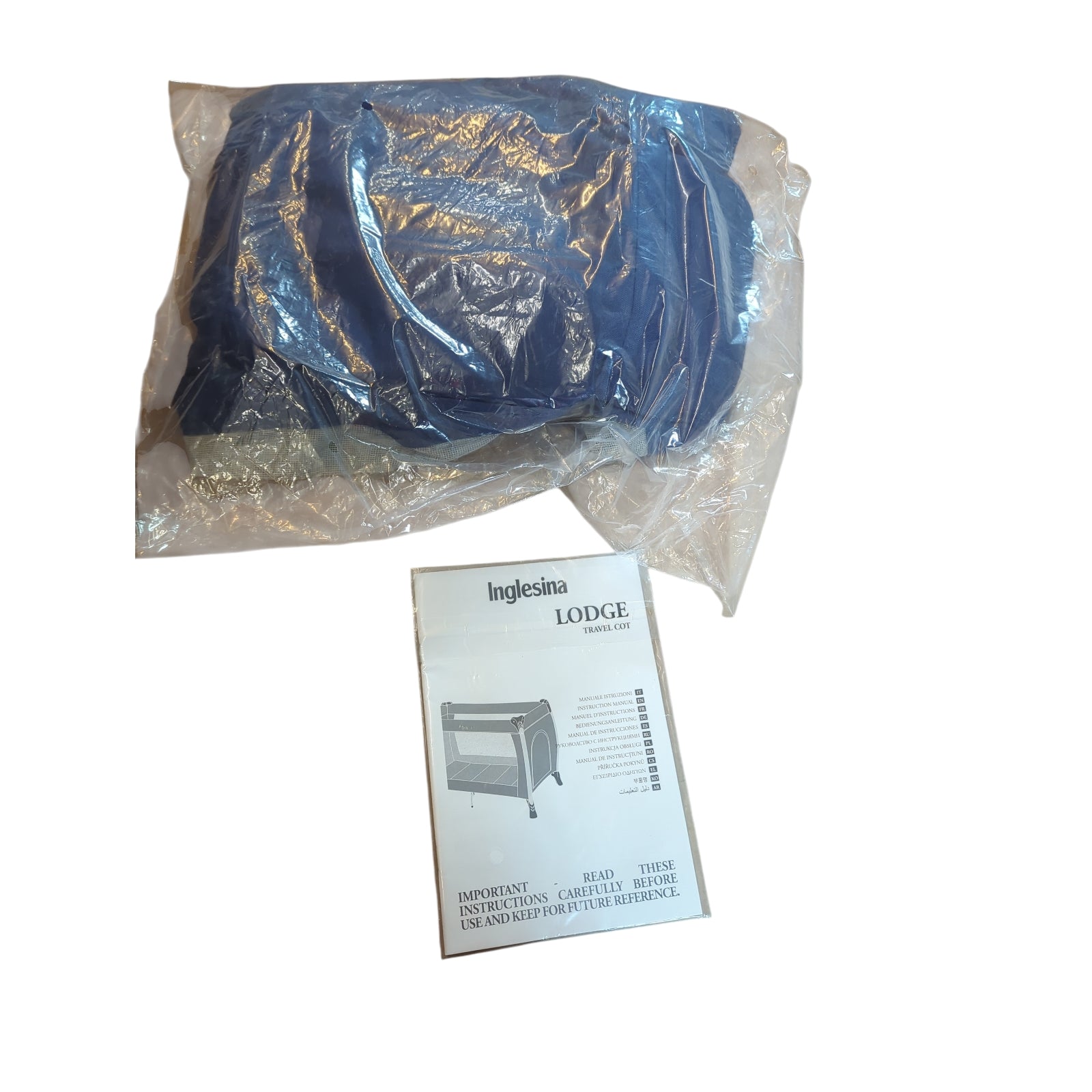 Inglesina Lodge Reisebett blau 126x72x79 cm