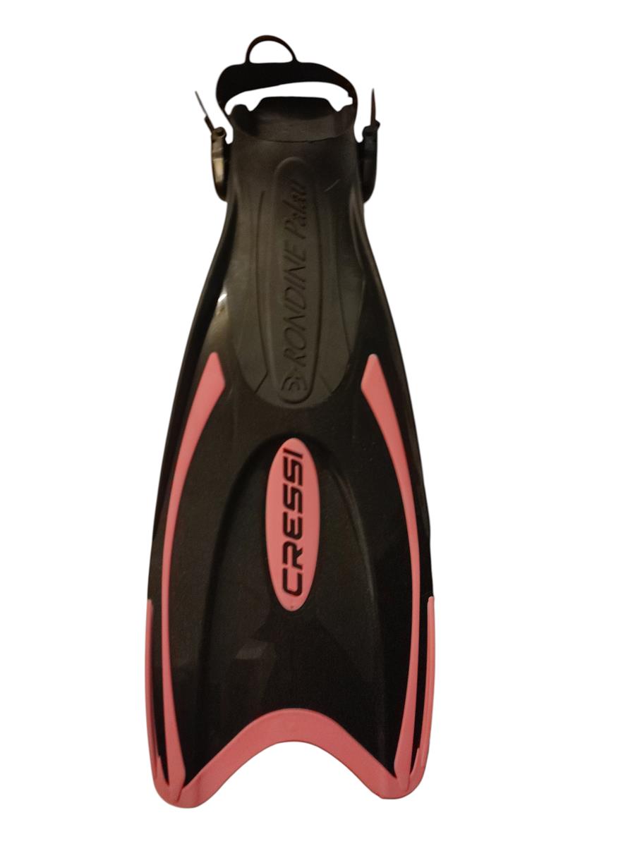 Cressi Fins Open Heel Black Pink S/M