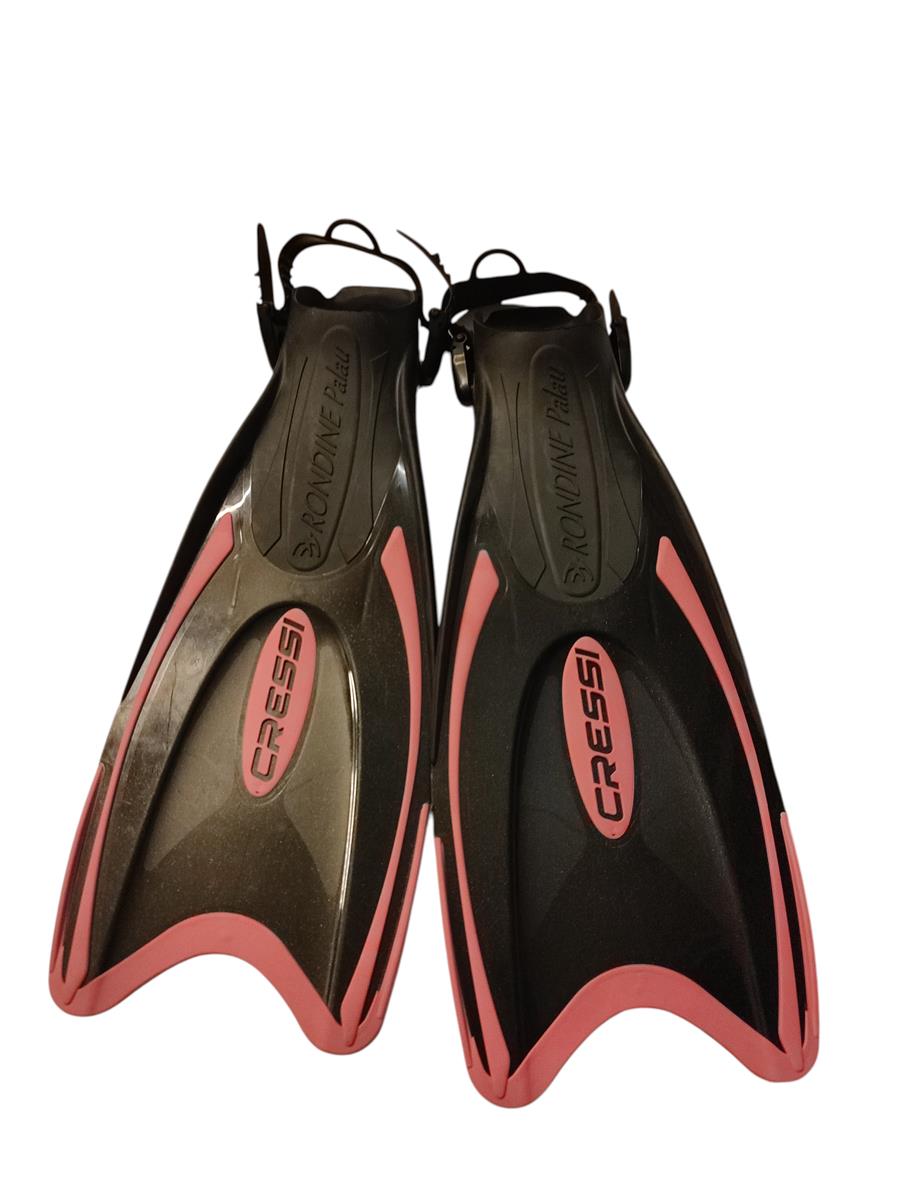Cressi Fins Open Heel Black Pink S/M