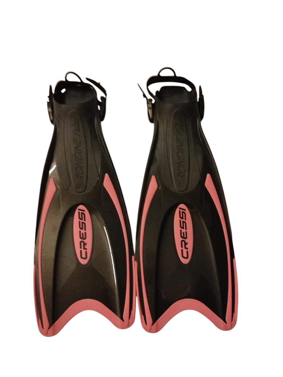 Cressi Fins Open Heel Black Pink S/M
