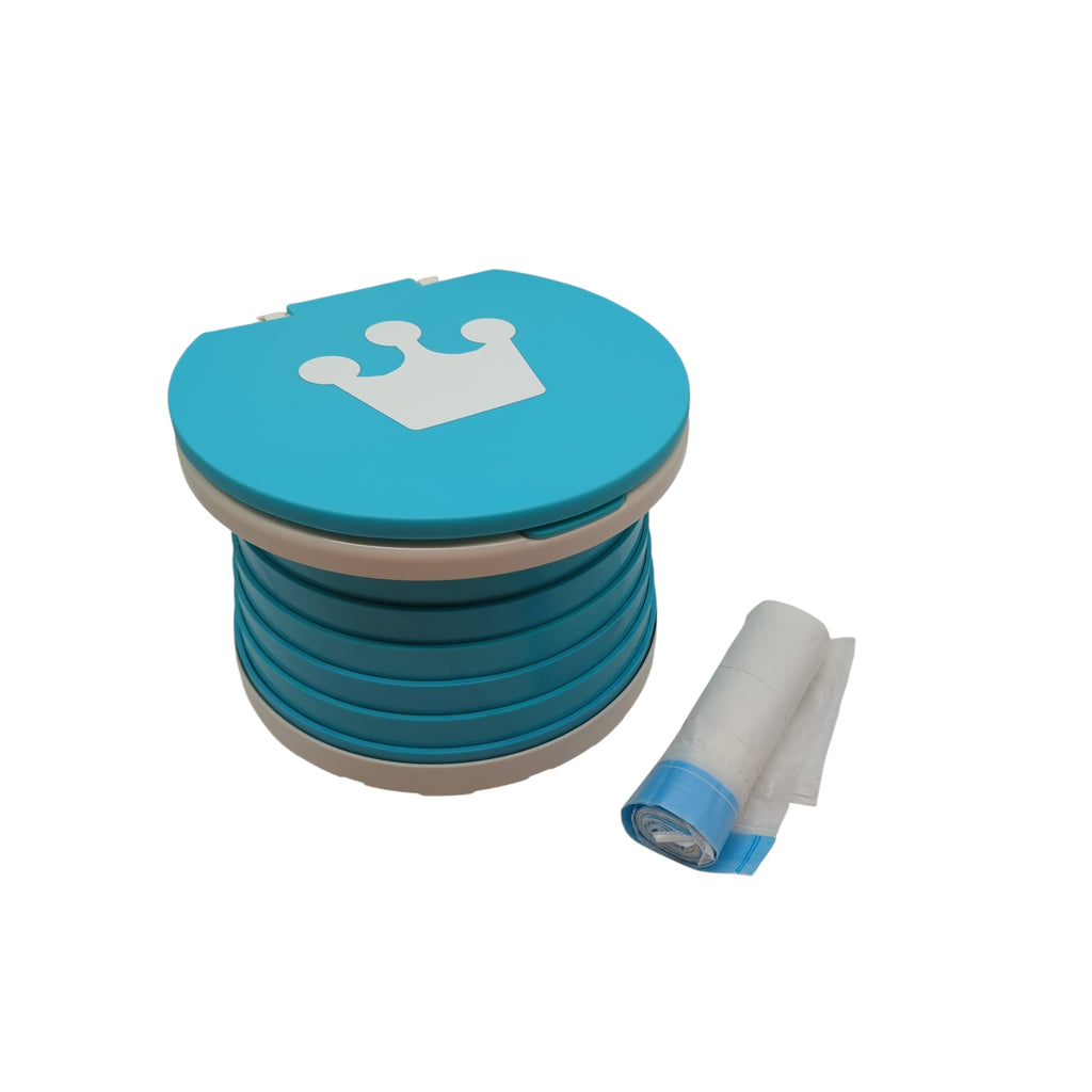 VISATOR Babytoilette tragbar Reise Babytoilette Blau
