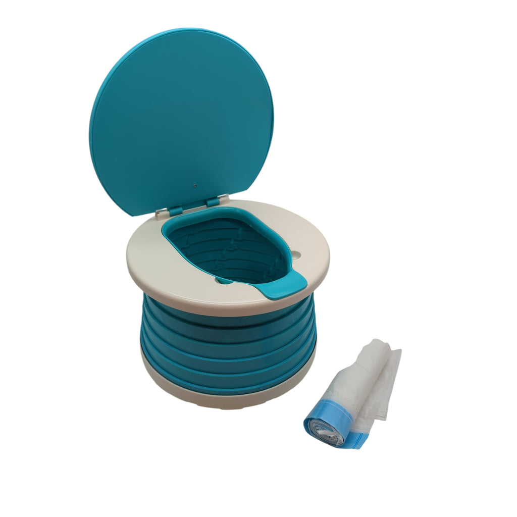VISATOR Babytoilette tragbar Reise Babytoilette Blau
