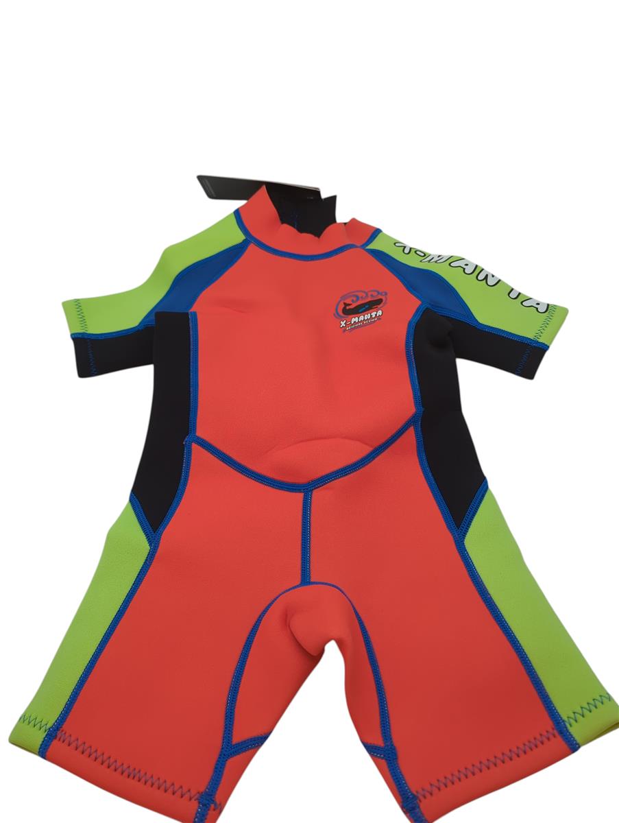 Kinder Neopren-Shorty Badeanzug 2,5 mm UV-Schutz Größe S