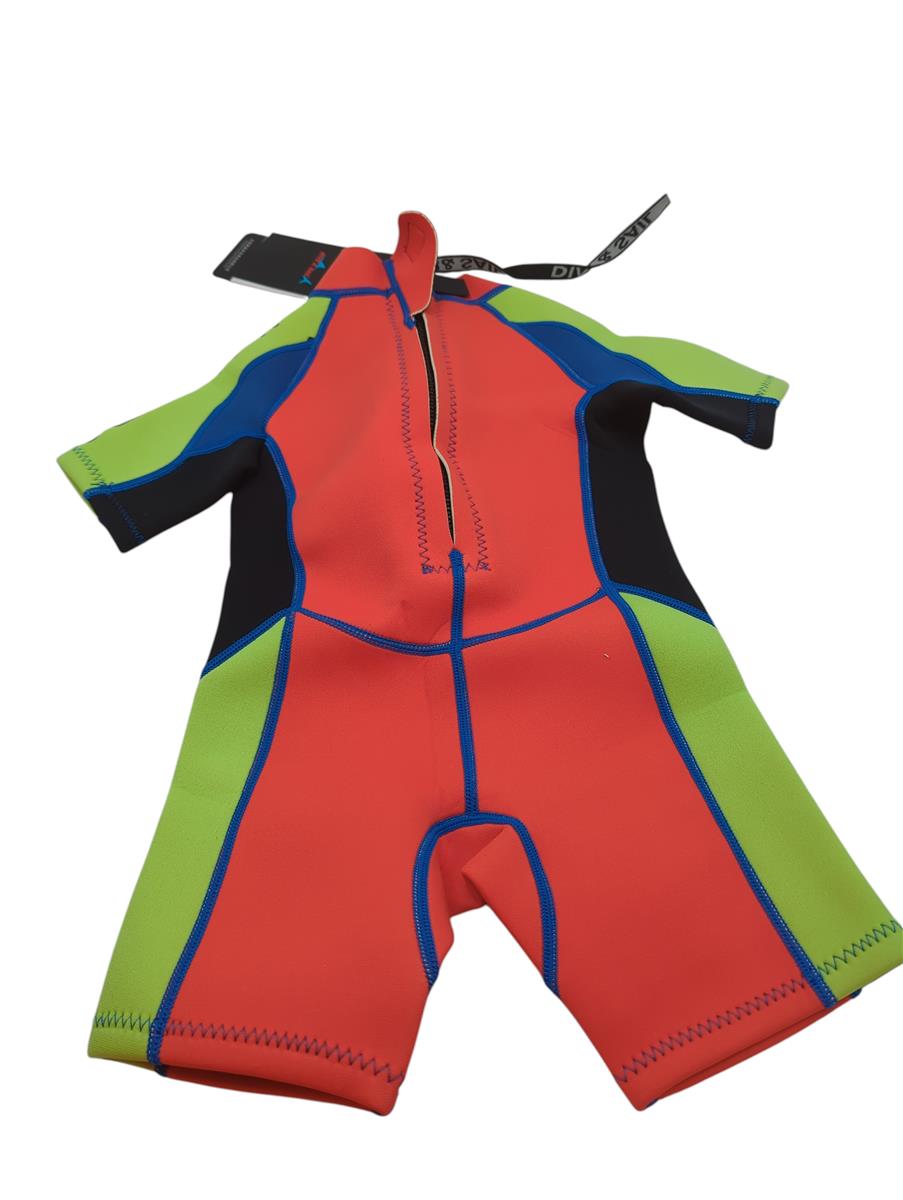 Kinder Neopren-Shorty Badeanzug 2,5 mm UV-Schutz Größe S
