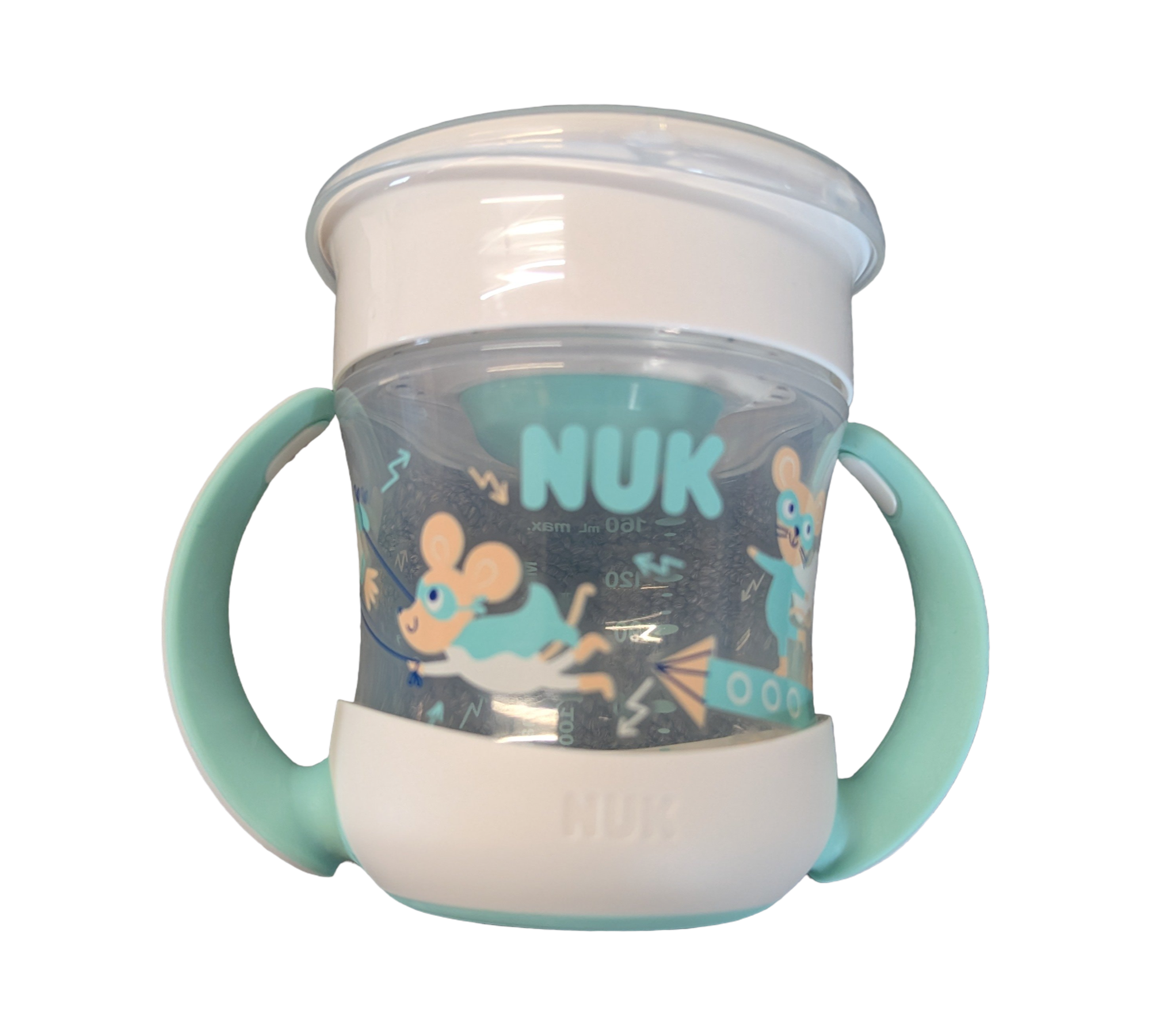 NUK Mini Magic Cup Night Drinking Cup 160ml 6+ Months 360°