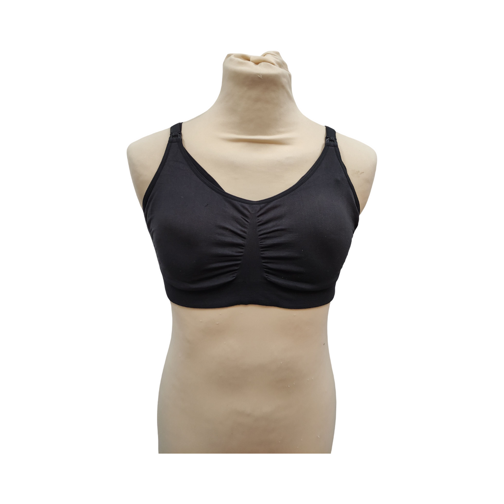 Medela 3 in 1 Still und Dekantier BH schwarz XL