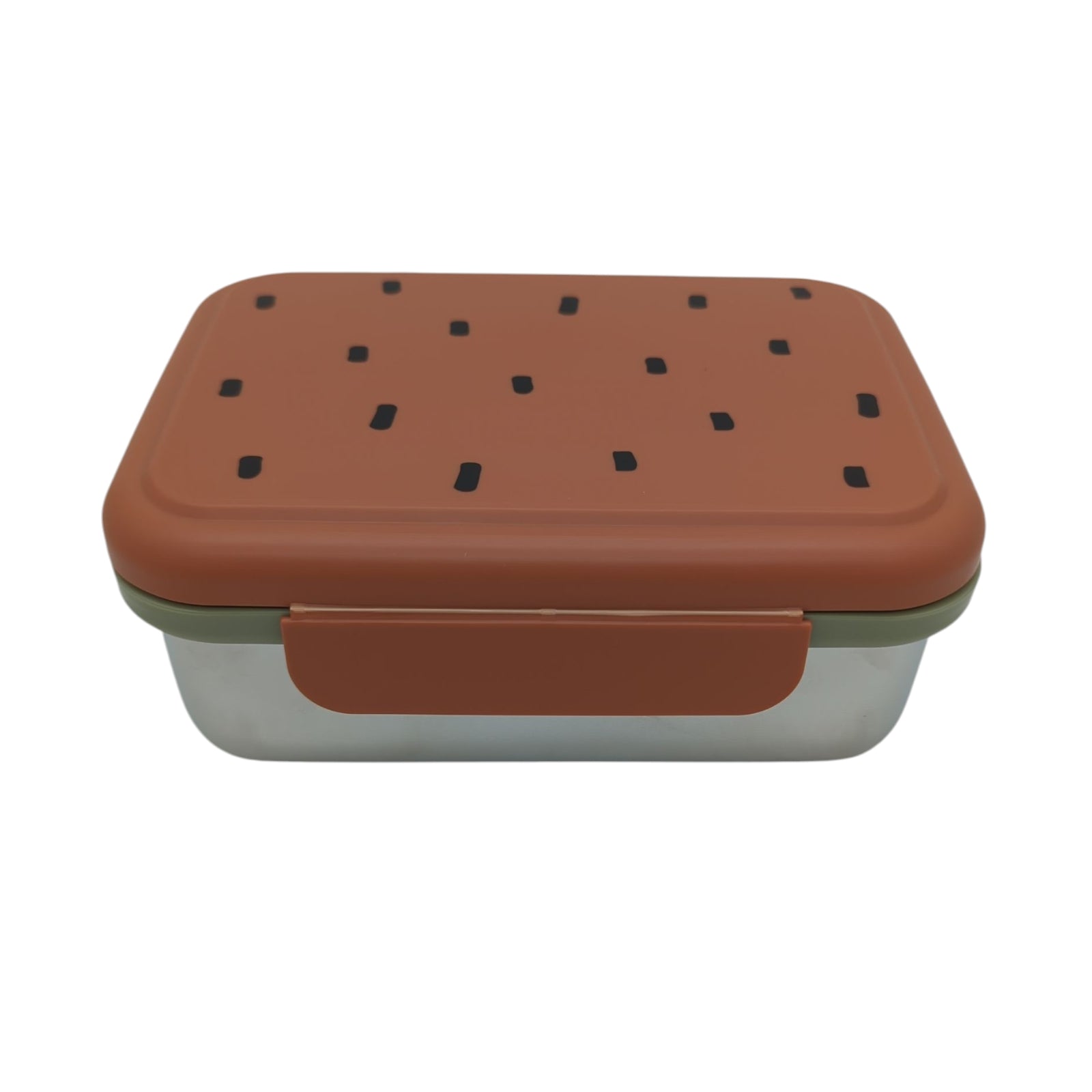LÄSSIG Kinder-Brotdose aus Edelstahl Lunchbox Box