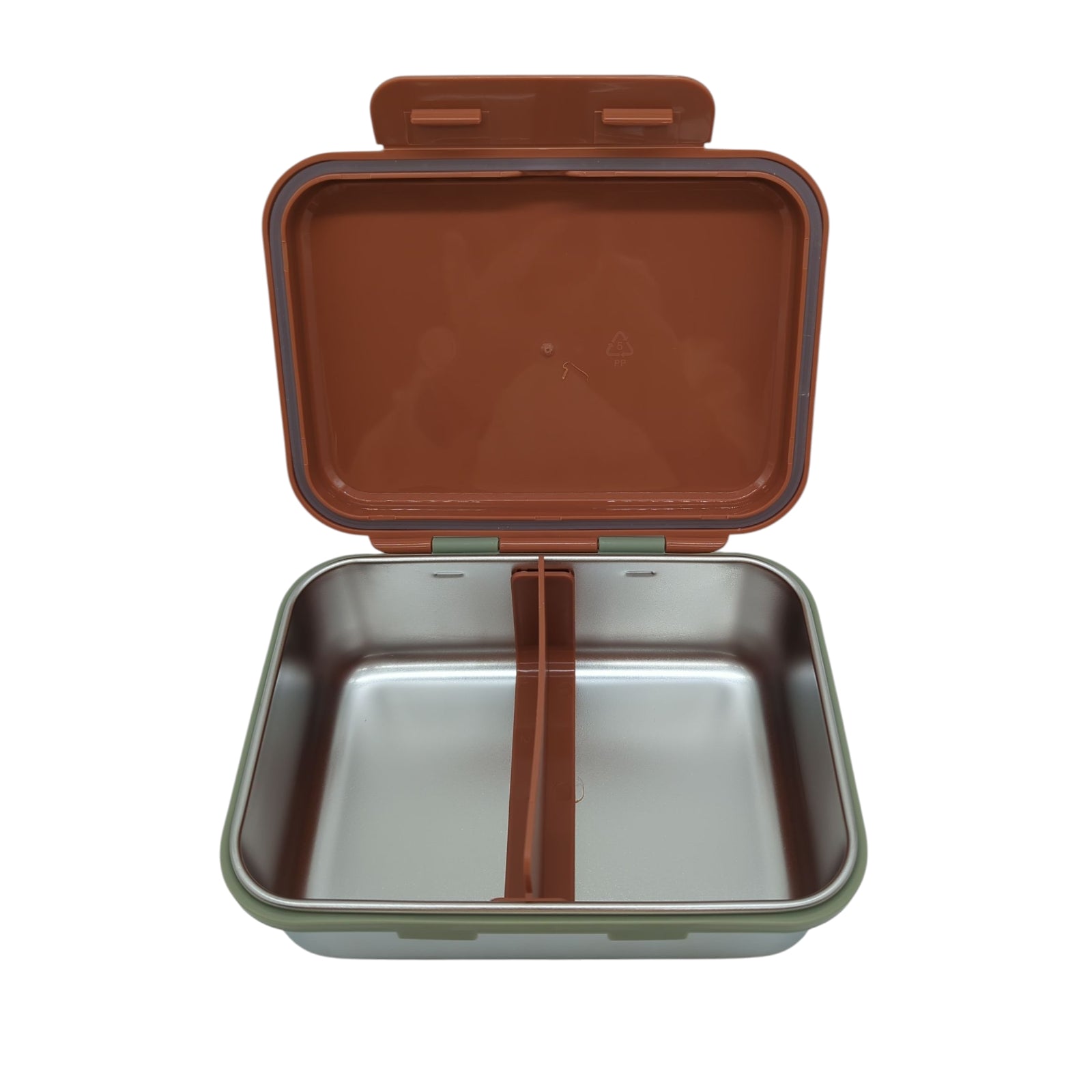LÄSSIG Kinder-Brotdose aus Edelstahl Lunchbox Box