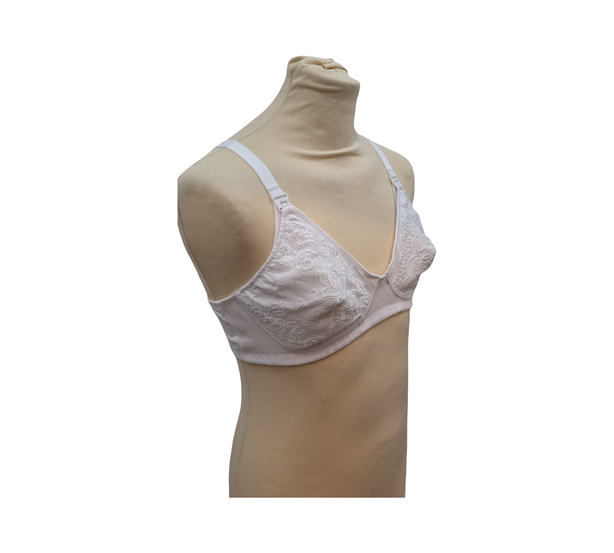 Chicco Nursing Bra Cotton White 90 EU