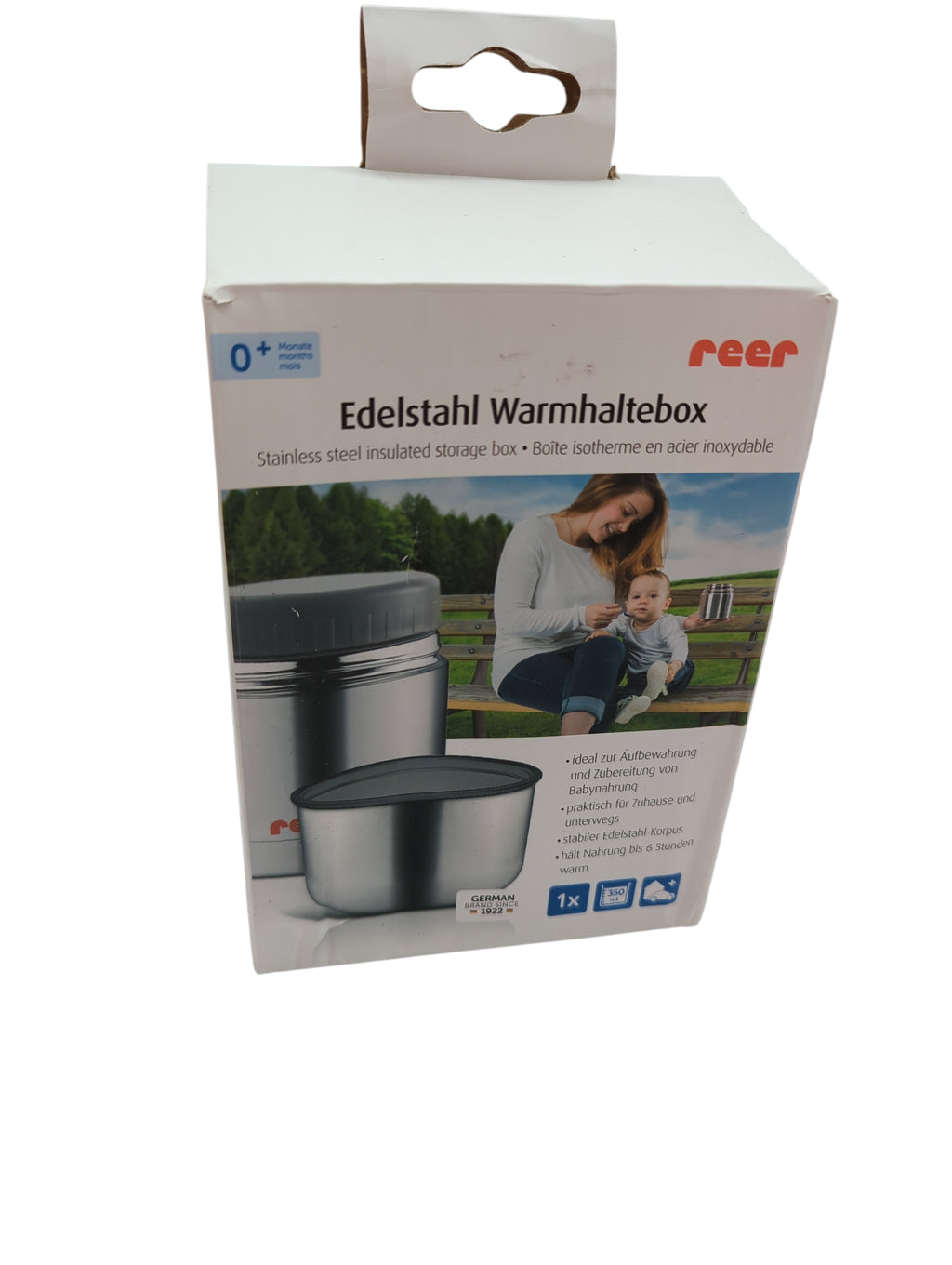 Reer Edelstahl Lebensmittelwärmer mit Becher 350 ml