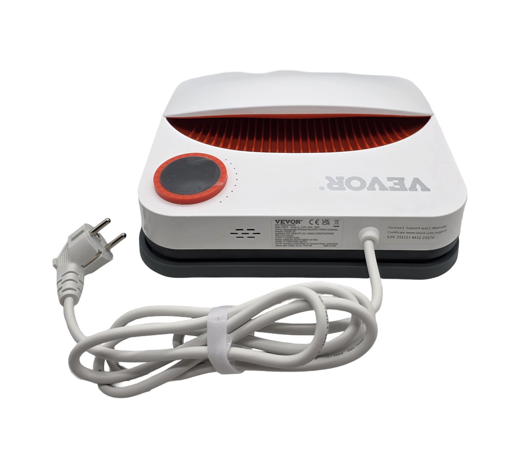 VEVOR 2-in-1 Mini Heat Press Machine, 22.8 x 22.8 cm, 670W