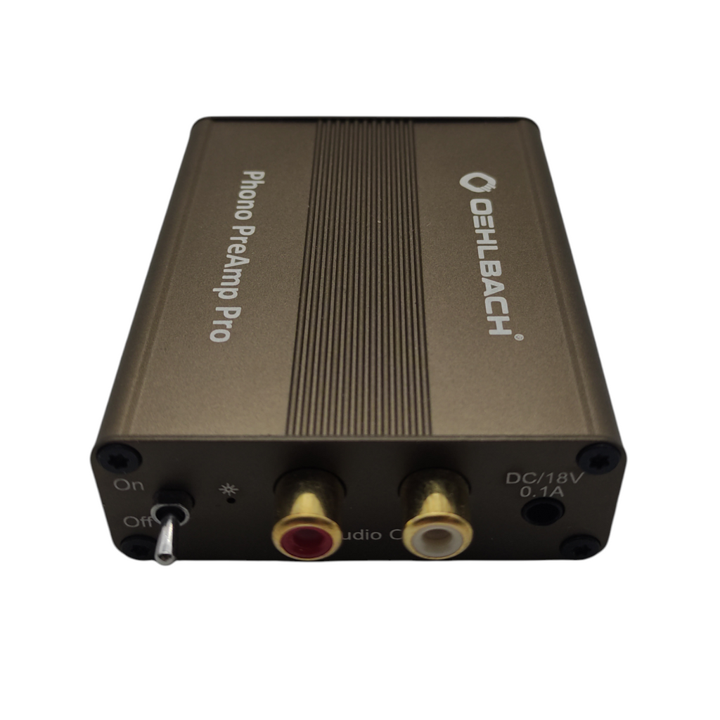 Oehlbach Phono PreAmp Pro Vorstufe MM MC Plattenspieler