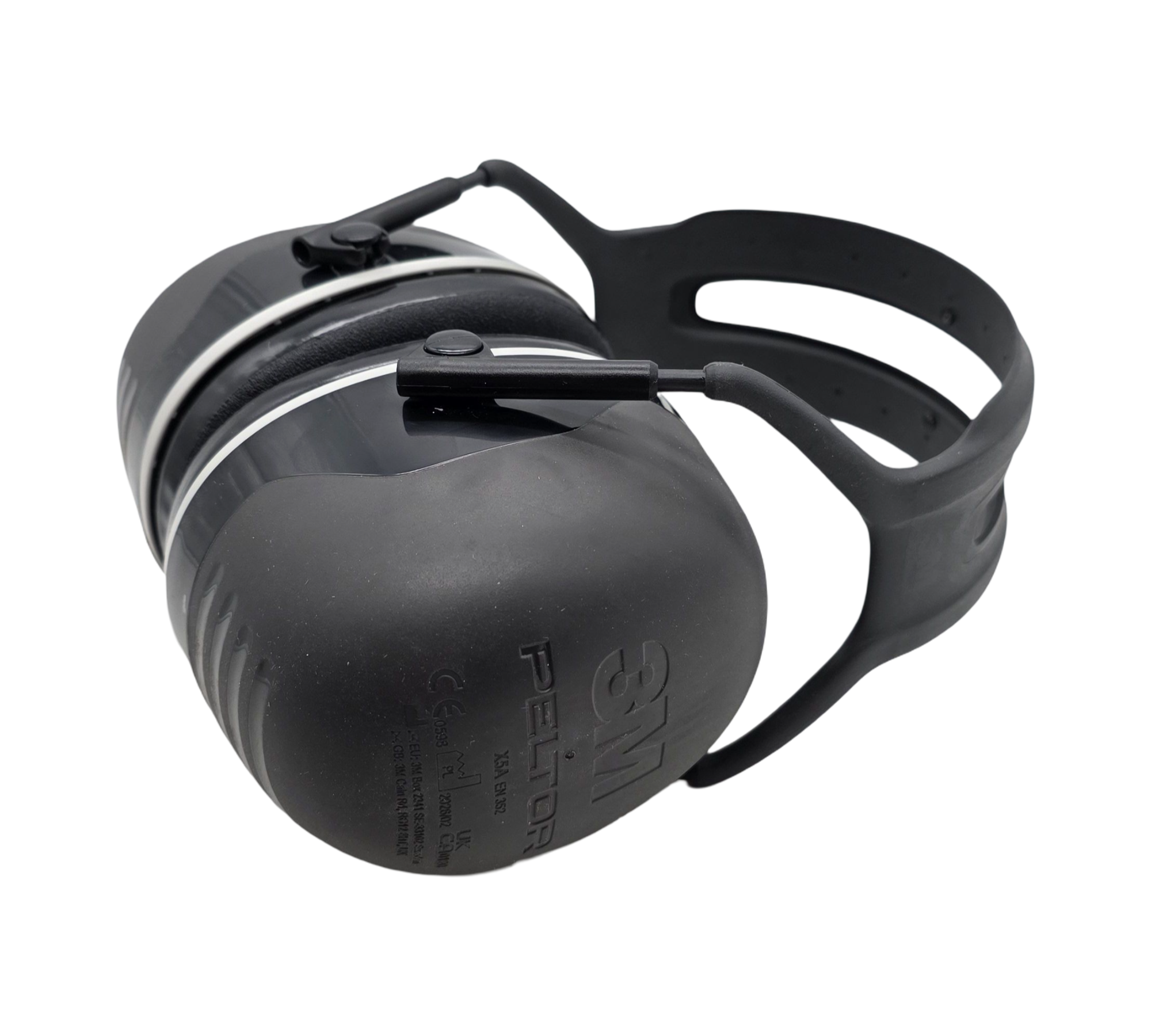 3M Peltor X5 Kapselgehörschutz X5A Kopfbügel SNR 37 dB Schwarz