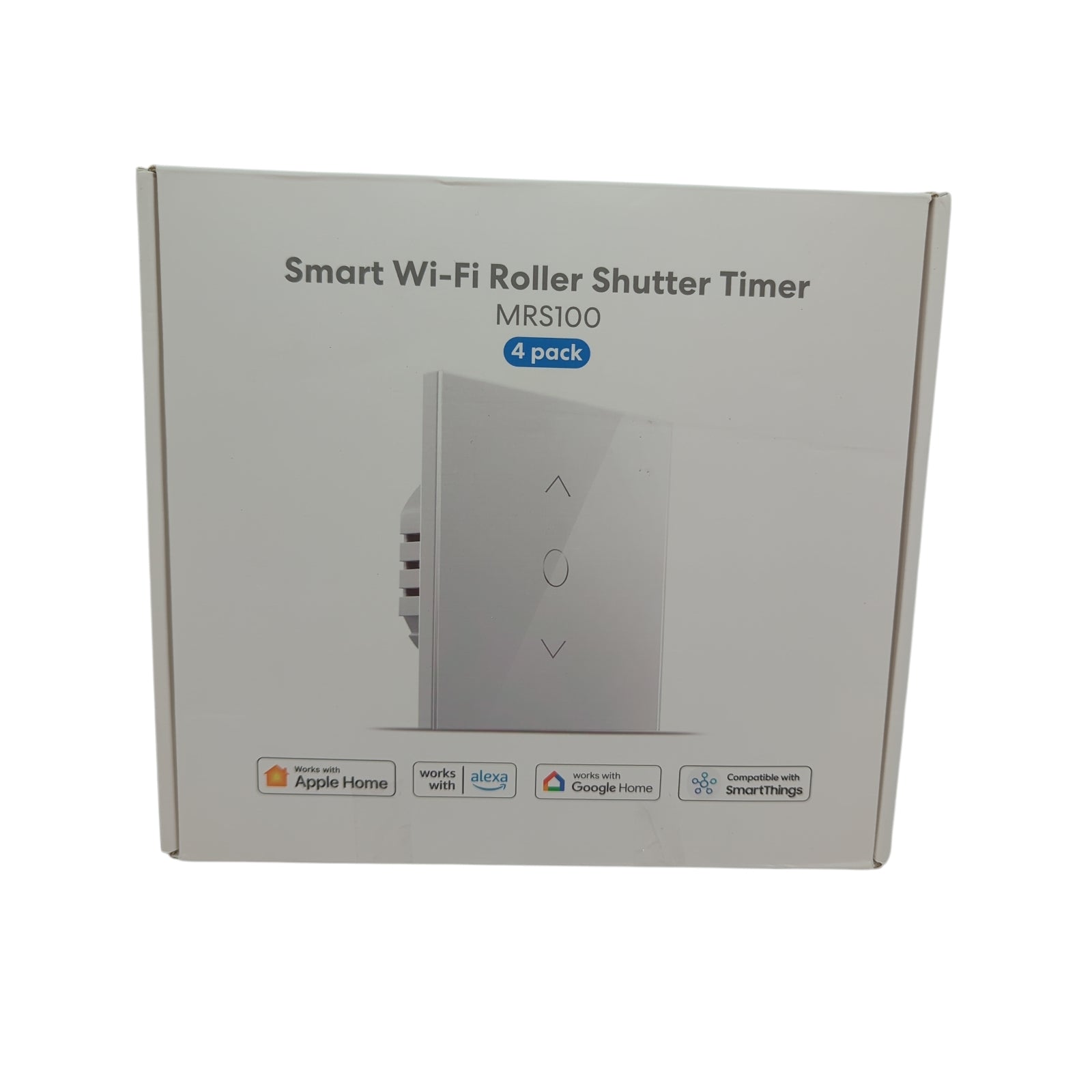 Meross Rolladenschalter WLAN 4er HomeKit Alexa Google Home 80x80mm