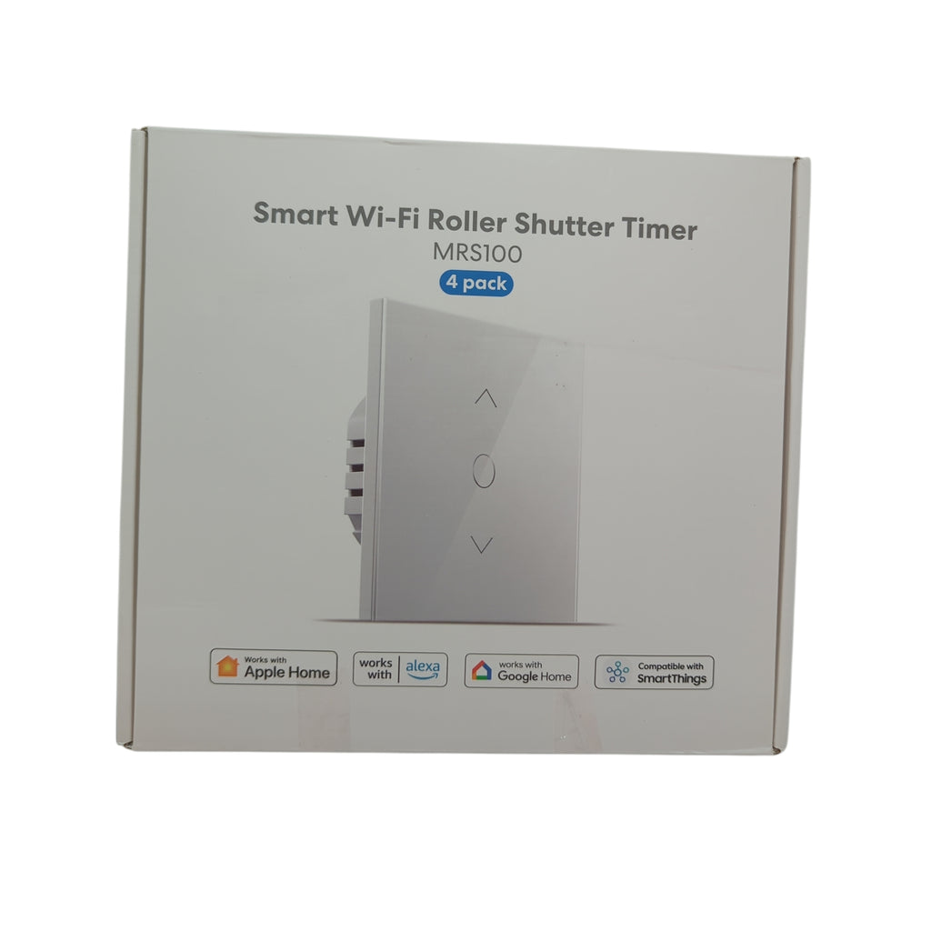 Meross Rolladenschalter WLAN 4er HomeKit Alexa Google Home 80x80mm
