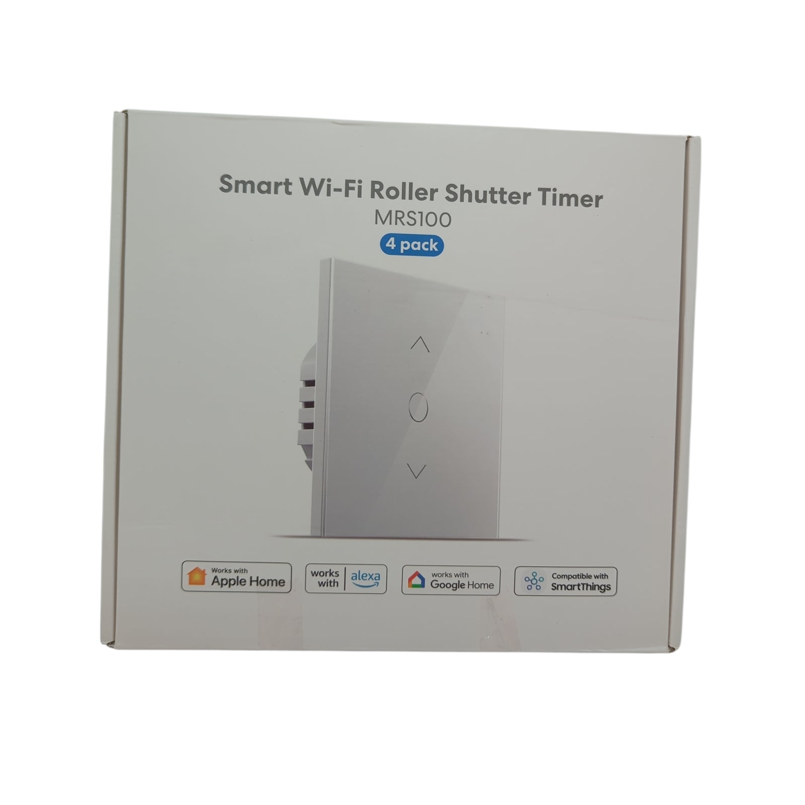 Meross Rolladenschalter WLAN 4er HomeKit Alexa Google Home 80x80mm