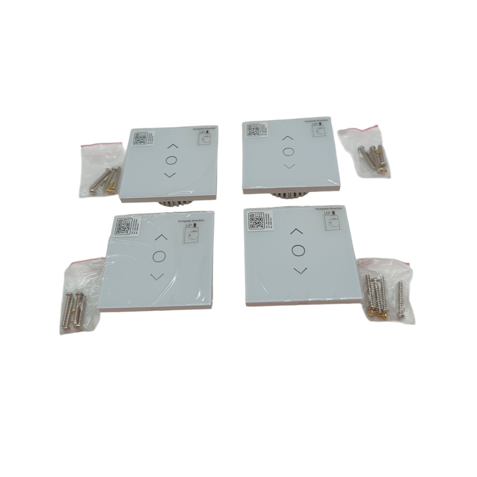 Meross Rolladenschalter WLAN 4er HomeKit Alexa Google Home 80x80mm