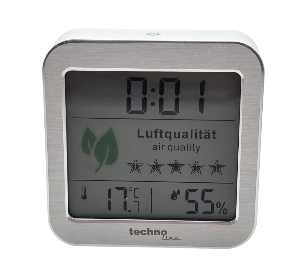 Technoline WL1020 Luftgütemonitor Raumluftqualität Temperatur Luftfeuchte