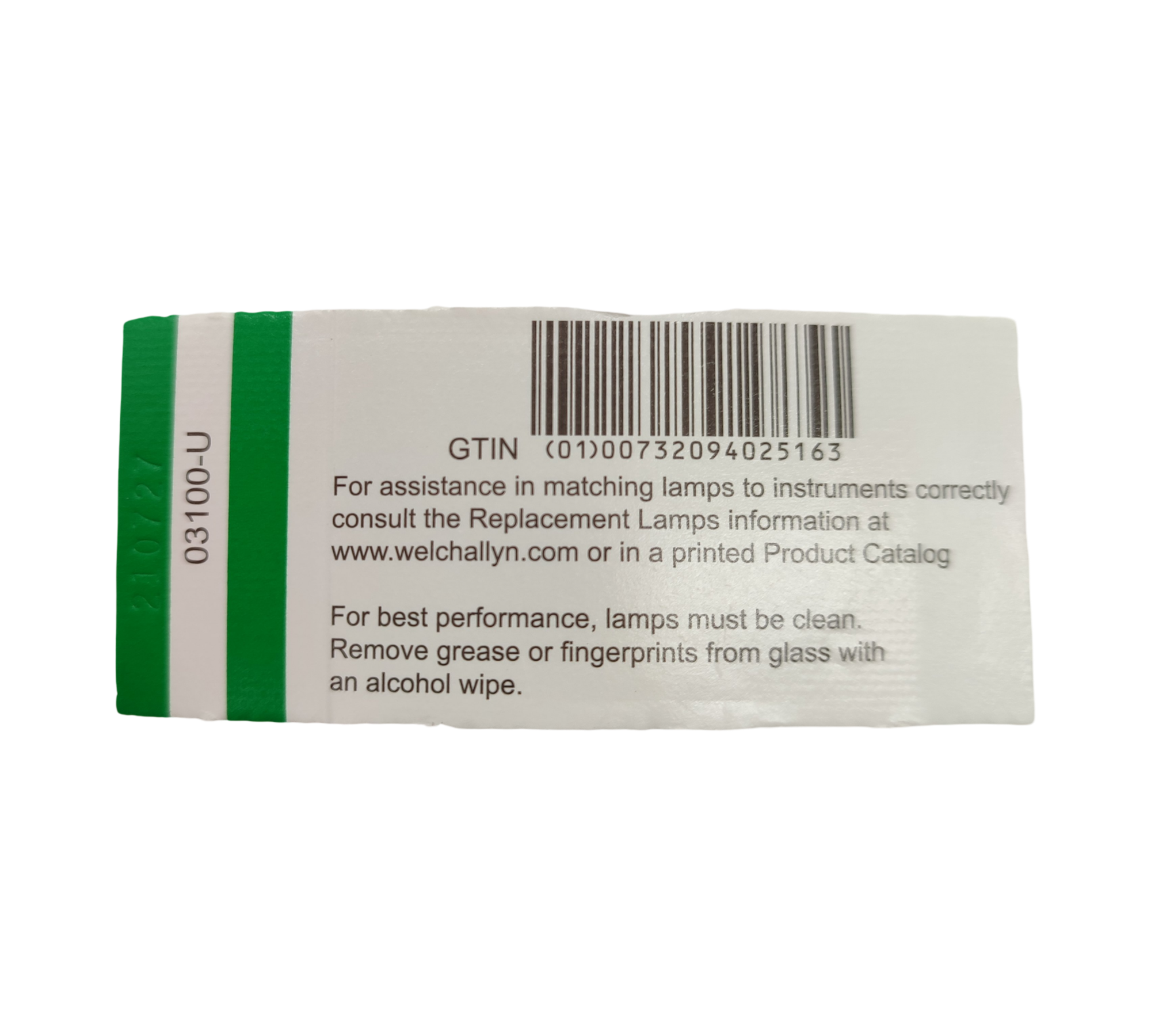 Welch Halogen Allyn 03100-u Ampulle