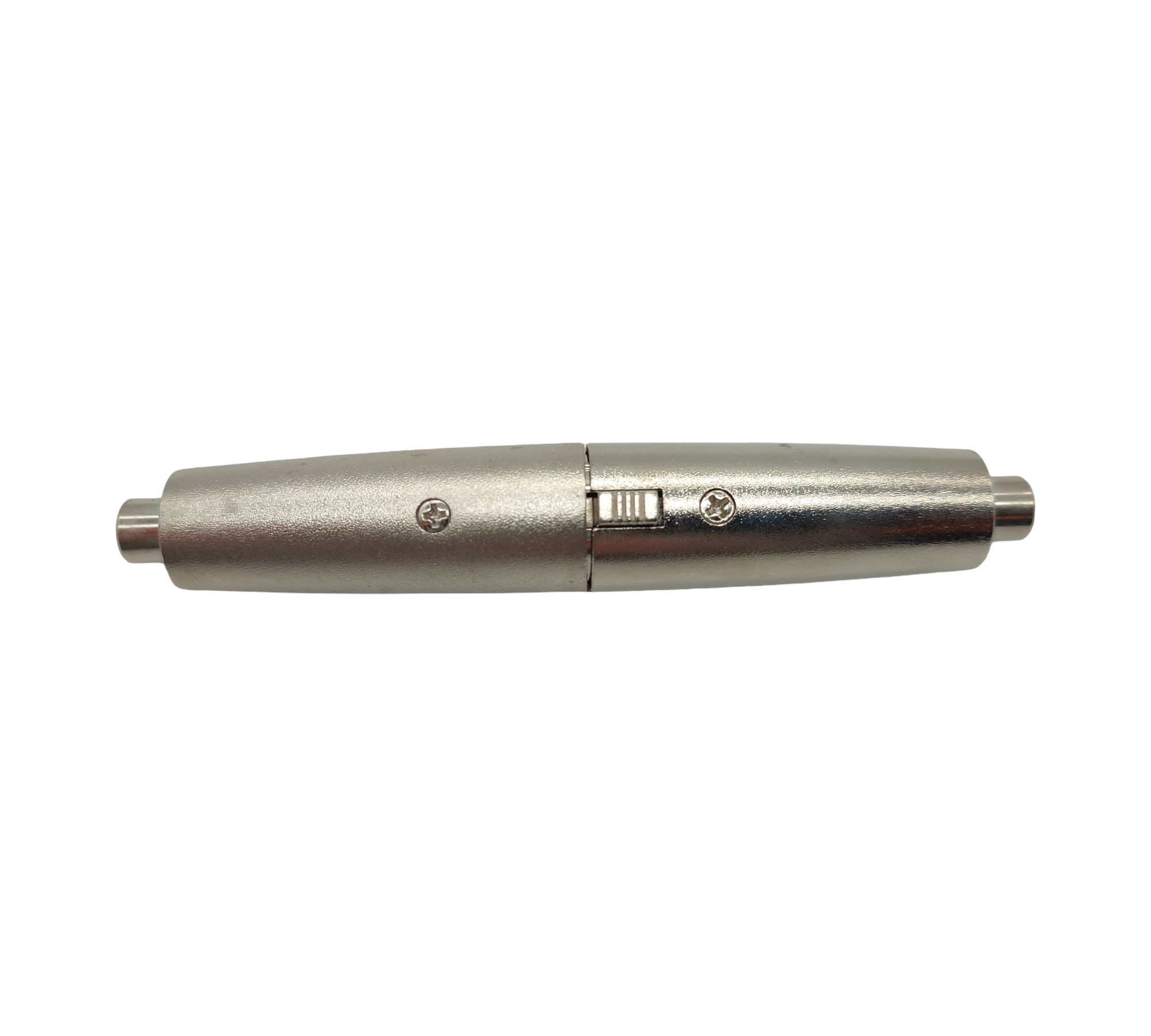 Xiatiaosann Cinch auf XLR 3-Pin Adapter RCA Silber