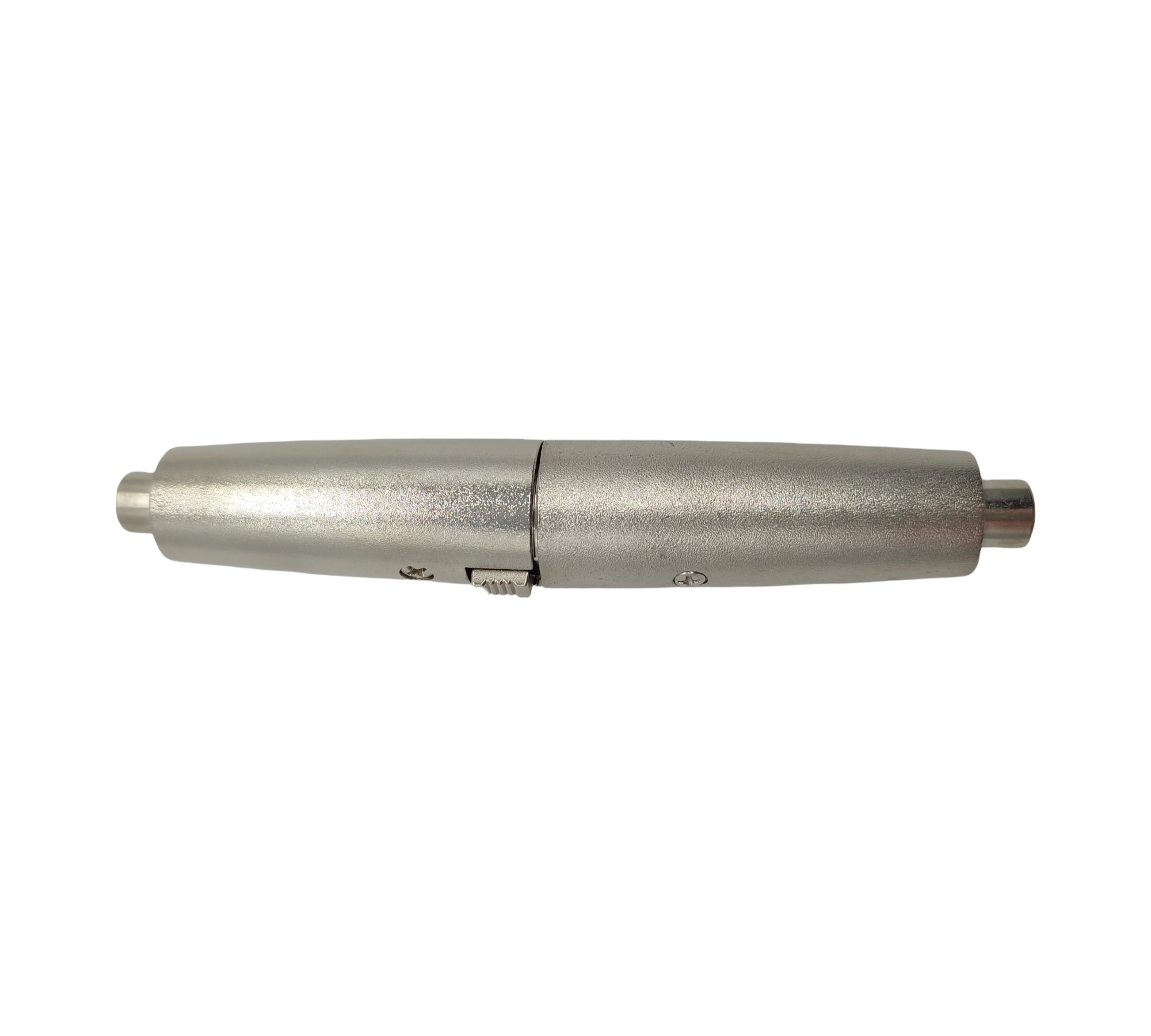 Xiatiaosann Cinch auf XLR 3-Pin Adapter RCA Silber