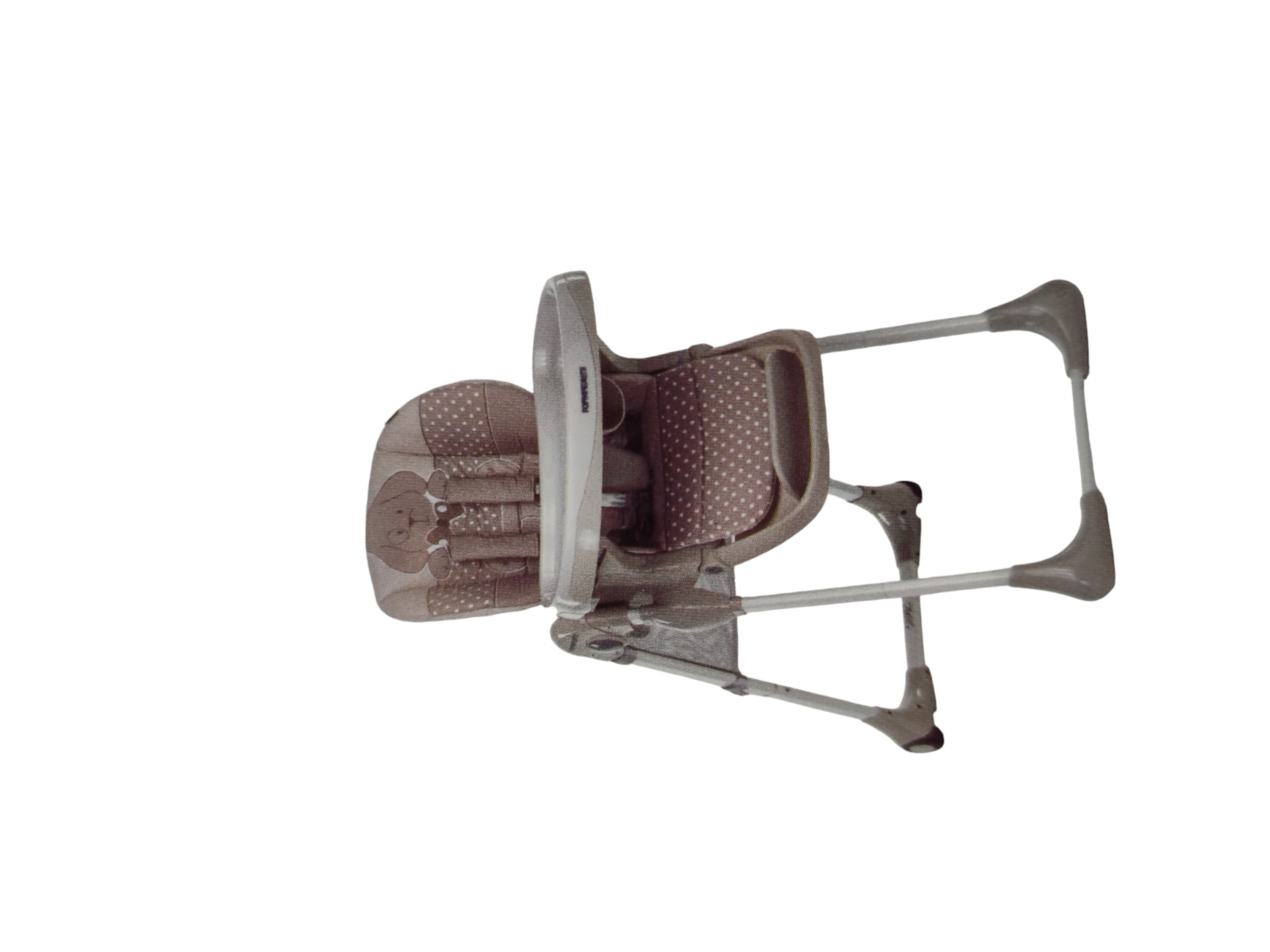 Foppapedretti Meeting Hochstuhl Kinder 6–36 Monate bis 15 kg Grau